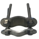 Adaptersatz für Fenderkorb für Ø30mm Relingmontage