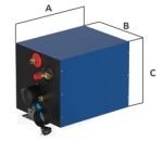 allpa® Schiffsboiler 22l rechteckig