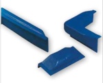 Dockfender klein, recht, 60x250mm, Blau