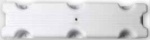 Dockfender, 500x120x70mm, 1,4kg, Weiss (maß 1)
