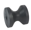 Bugrolle, 76xØ76mm, Bohrung 12mm (gegossenem Gummi)