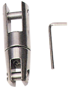 NIRO Ankerketteverbinder, (wirbelnd Modell, bis 850kg)