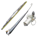 kompletter Scheibenwischer Satz model Charly Verstellb