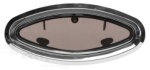 Aufklappbares Bullauge NIRO, 216 x 472 mm