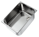 NIRO Spülle, rechteckig, Außenmaß 320x260mm, Tiefe 150