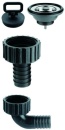 Abflüsse 1 1/4" gerade Abfluss mit Stopfen