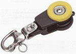 Antal Aluminium Snatch Shackle Blöcke mit Gummi Schutz mit Schäkel