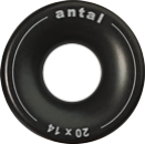 Antal Aluminium Low Friction Ringe, D1=20mm, D2=50mm, Ø