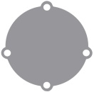 Johnson Pump Bronze Deckel für Pumpe F5  F6