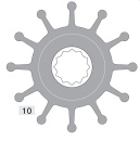 Johnson Pump Impeller 1027B-1