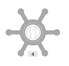 Johnson Pump Impeller 806B-1