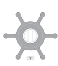 Johnson Pump Impeller 810B-1