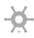 Johnson Pump Impeller 810B-9