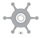 Johnson Pump Impeller 824P-9