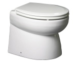 Johnson Pump AquaT Silent Premium-Electric Toilette, Niedriges Modell, 24 V 10A