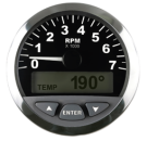 allpa Matrix / NMEA2000 Drehzahlmesser mit LCD, 7000 Um
