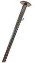 Flaggenstock Edelstahl 100 cm 25 mm