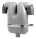 Abgasseperator Vetus Gas-/ Wasserabschneider LSG9075, Ø91mm
