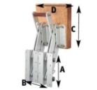 Aluminium Klapbare Aussenbordmotorhalterung (max. 50kg)