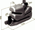 Vetus Wassersammler LSG60 Ø60mm