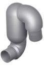 Vetus Schwanenhals LT152 Ø127mm