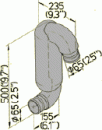 Vetus Schwanenhals LT 65 Ø65mm
