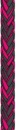 Magic Edge 4mm schwarz-pink per m