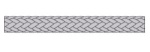 Liros Porto silber 12mm per m