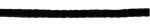 FLAGGENLEINE SCHWARZ 4MM 20M