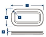 Lewmar® Bullaugen Portlight aus Edelstahl, fest (0)