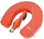 Besto Hufeisenrettungsring-Set Wipe-Clean, orange