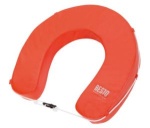 Besto Hufeisenrettungsring Wipe-Clean, orange
