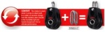 Orbit Block BB Serie 20, 1-scheibig, fest, Hundsfott-Option