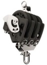 Lewmar® Synchro Control Dreifachblock 3-scheibig mit Hundsfott und Klemme, 50mm