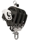 Lewmar® Synchro Control Dreifachblock 3-scheibig mit Hundsfott und Klemme