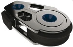 Lewmar® Synchro Fußblöcke 1-scheibig mit Klemme, 90mm