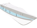 Talamex Persenning, navy 630-710x380cm