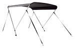 Bimini Top Deluxe 2-Arm 152x110-130x117cm schwarz