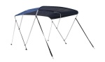 Bimini Top Deluxe 3-Arm 183x185-198x117cm navy-blau