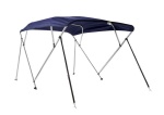 Bimini Top Deluxe 4-Arm 240x216-229x137cm navy-blau
