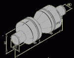 Vetus Schalldämpfer Ø100mm 11,5 Liter
