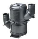 Vetus - Heavy Duty Wassersammler NLPHD, Typ S  Ø40mm, schwarz