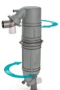 Vetus Kunststoff Schwanenhals / Schalldämpfer Ø50mm