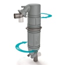 Kunststoff Schwanenhals/Schalldämpfer Ø60mm, 10L