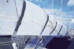 Bändselgurte 4x gelb, 0,6m
