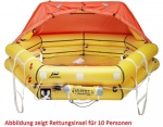 Rettungsinsel TRANSOCEAN für 8 Personen Tasche, Versorgungspaket