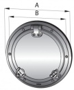 Bullauge Typ PWS, 8 mm-Acrylscheibe, (Ø 220 mm)