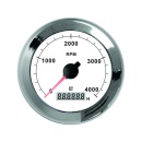 Vetus Drehzahlmesser, weiß, 0-5000 1/min