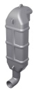 Vetus Schwanenhals WLOCKLT40, Ø40mm